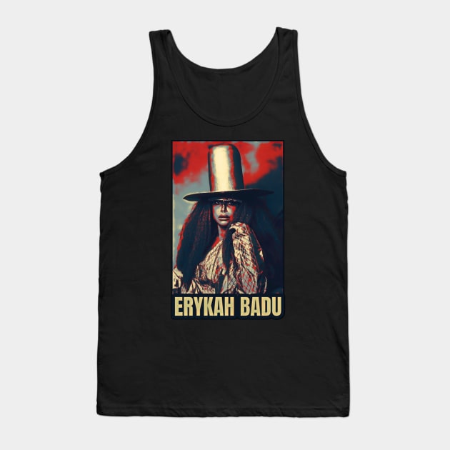 Style Erykah Badu Tank Top by SIRAJAGUGUK